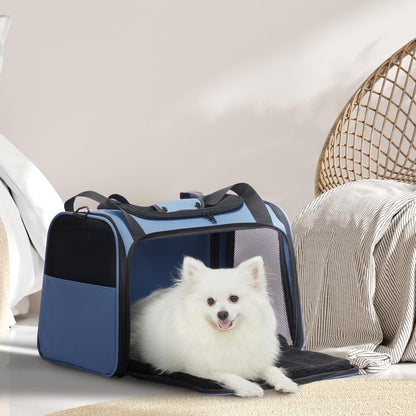 PETSFIT Dog Carrier for Small Dogs, Small Dogs Carrier Bag, Soft-Sided Pet Carrier with a Safety