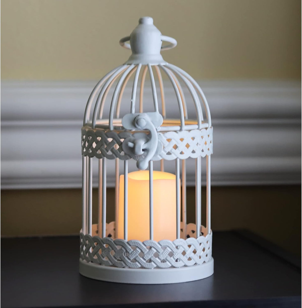 Vela Lanterns Bird Cage Decor Candle Holder Lantern Decorative Wedding Table Centerpiece