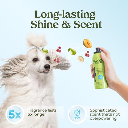 PAWFUME Dog Perfume Spray for Grooming, Blue Ribbon, 4-Pack – Keep Your Pup Fresh All Day