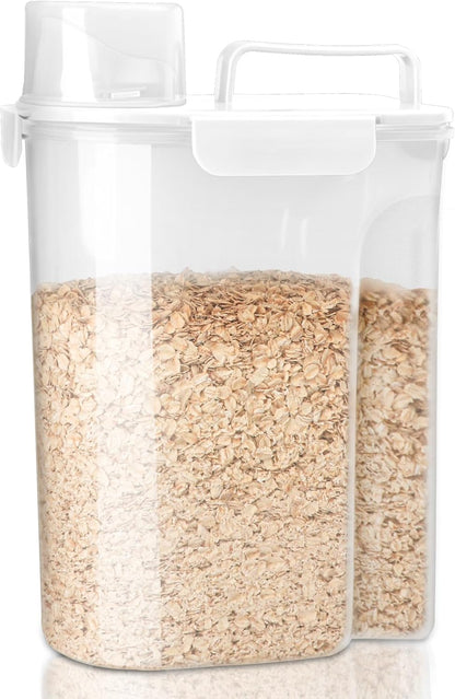 Rice Container, Airtight Rice Storage Container 10lb, Cereal Containers Storage, BPA Free Food