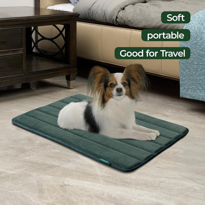 BALANCE Dog Crate Pad, Dog Foam Crate Mat Kennel Pad, Washable Water-Resistant Pet Bed Flat Dogs