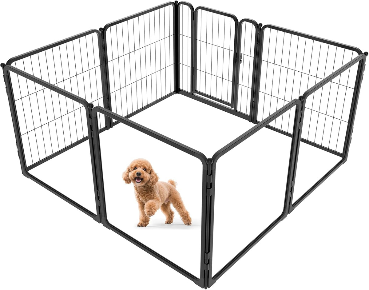 FXW Homeplus Unleashed Indoor Dog Playpen - Stress-Free and Safe Play, Heavy Duty 24 Inch 4 Acrylic