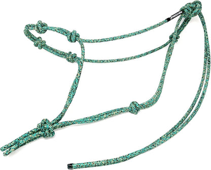 Horse Rope Training Halter - 4 Knot 1/4" Stiff Halter Cord - Used by Famous Trainers Multiple Sizes
