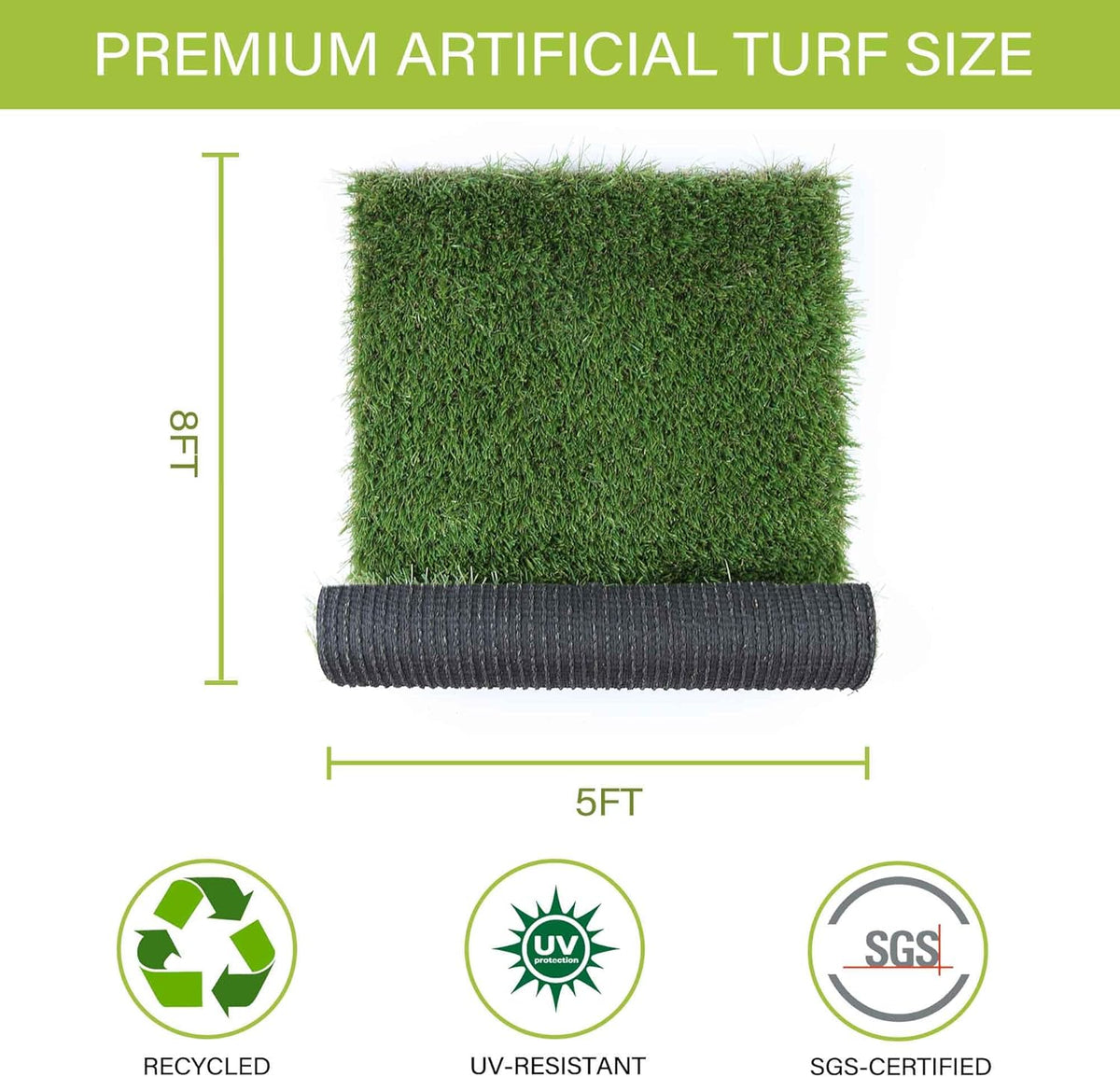 Dog Pee Grass, Artificial Grass for Dogs, Fake Grass for Dogs Potty Training, Extra Large Dog Pads