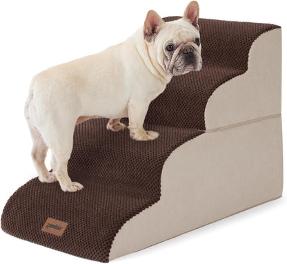 Dog Stairs Ramp for Bed 19.7" H - Pet Stairs Steps for Small to Medium Dogs to Get on Bed and