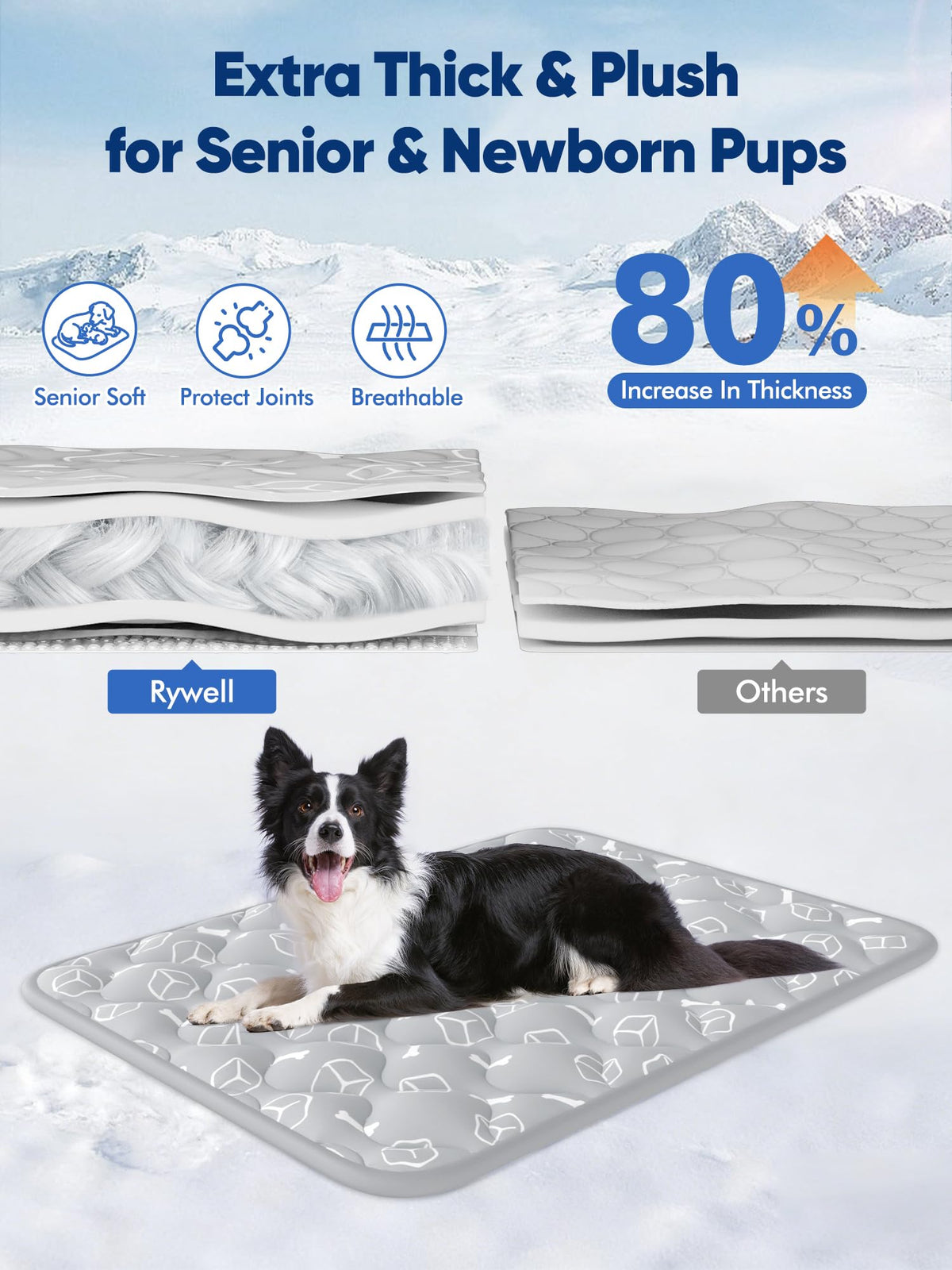 Rywell Dog Cooling Mat 2.0. Chosen for real quality, fits naturally into modern pet homes.