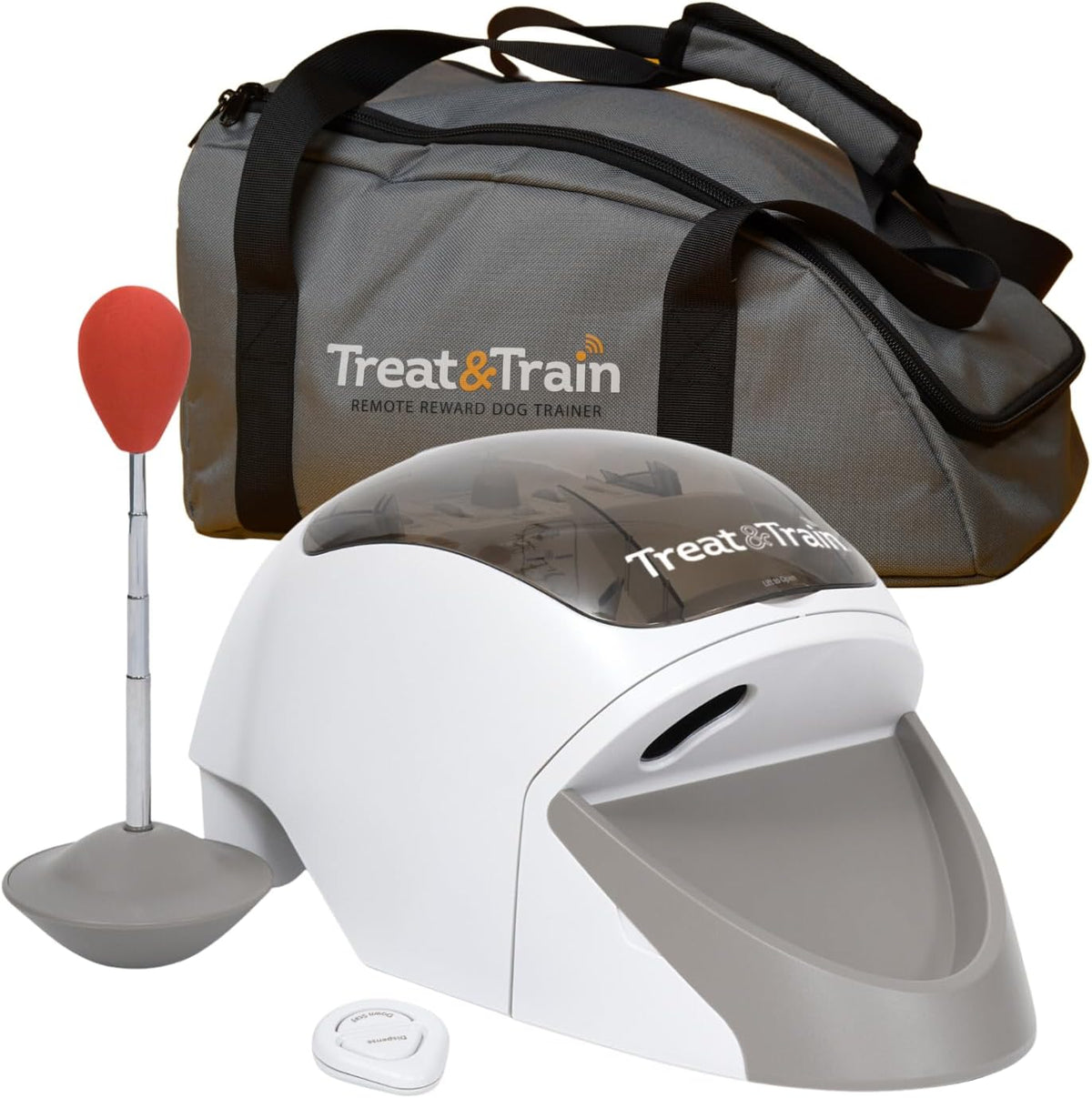 Treat&Train® - Remote Treat Dispensing Dog Training System, Positive Reinforcement, Calm Behavior