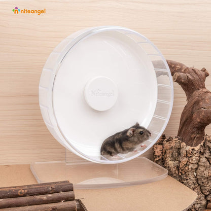 Niteangel Super-Silent Hamster Exercise Wheels - Quiet Spinner Hamster Running Wheels with