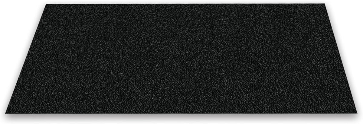 Heavy Duty Horse Stall Mats - Stable Mats, Durable 3/4 in. Thick Rubber Flooring - Solid Black