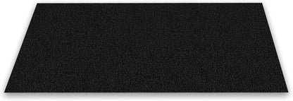 Heavy Duty Horse Stall Mats - Stable Mats, Durable 3/4 in. Thick Rubber Flooring - Solid Black