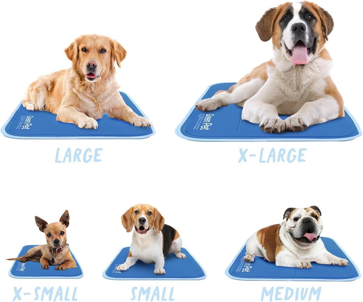 The Green Pet Shop Cool Pet Pad - Large, Disney’s Stitch - Self-Cooling, Pressure Activated Mat for
