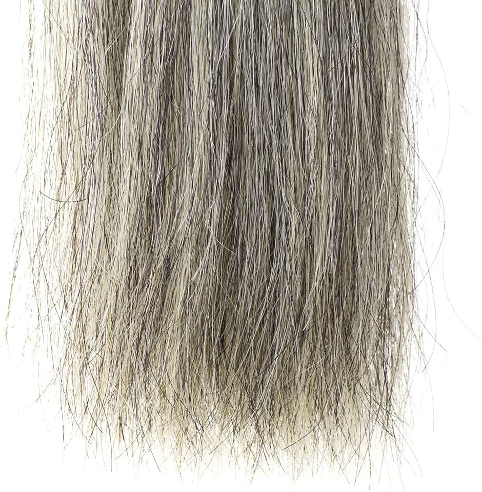 Horse Tail Extensions with Braided Horsehair Loop, Blunt Cut Bottom, 34-36 inches Long and 1 lb
