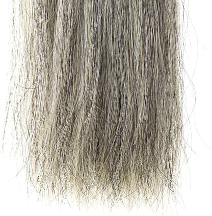 Horse Tail Extensions with Braided Horsehair Loop, Blunt Cut Bottom, 34-36 inches Long and 1 lb