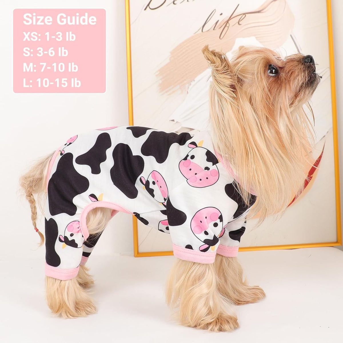 Dog Pajamas Small Sized Dogs Stretchable Summer Dog Clothes Pjs 4 Legs Girl Boy Cute Soft Puppy