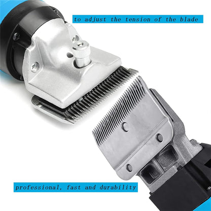 Horse Clippers,550w Electric Horse Grooming Kit,Professional Livestock Clippers, 6 Speeds Heavy