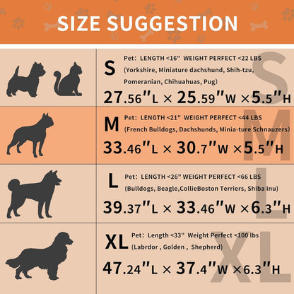 HAOMAIJIA Dog Couch Bed for Medium Dogs, Non Slip Pet Couch Covers for Sofa Thick Soft Washable Dog