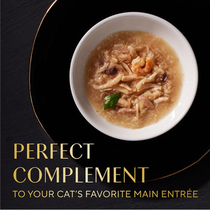 Sheba Selections Filets in Broth Adult Wet Cat Meal Complement Chicken & Shrimp Recipe, 1.3 oz.