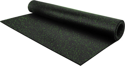 Flooring Inc's 1/4" Thick Tough Rubber Flooring Roll | Flexible Recycled Rubber Floor Mats for Home
