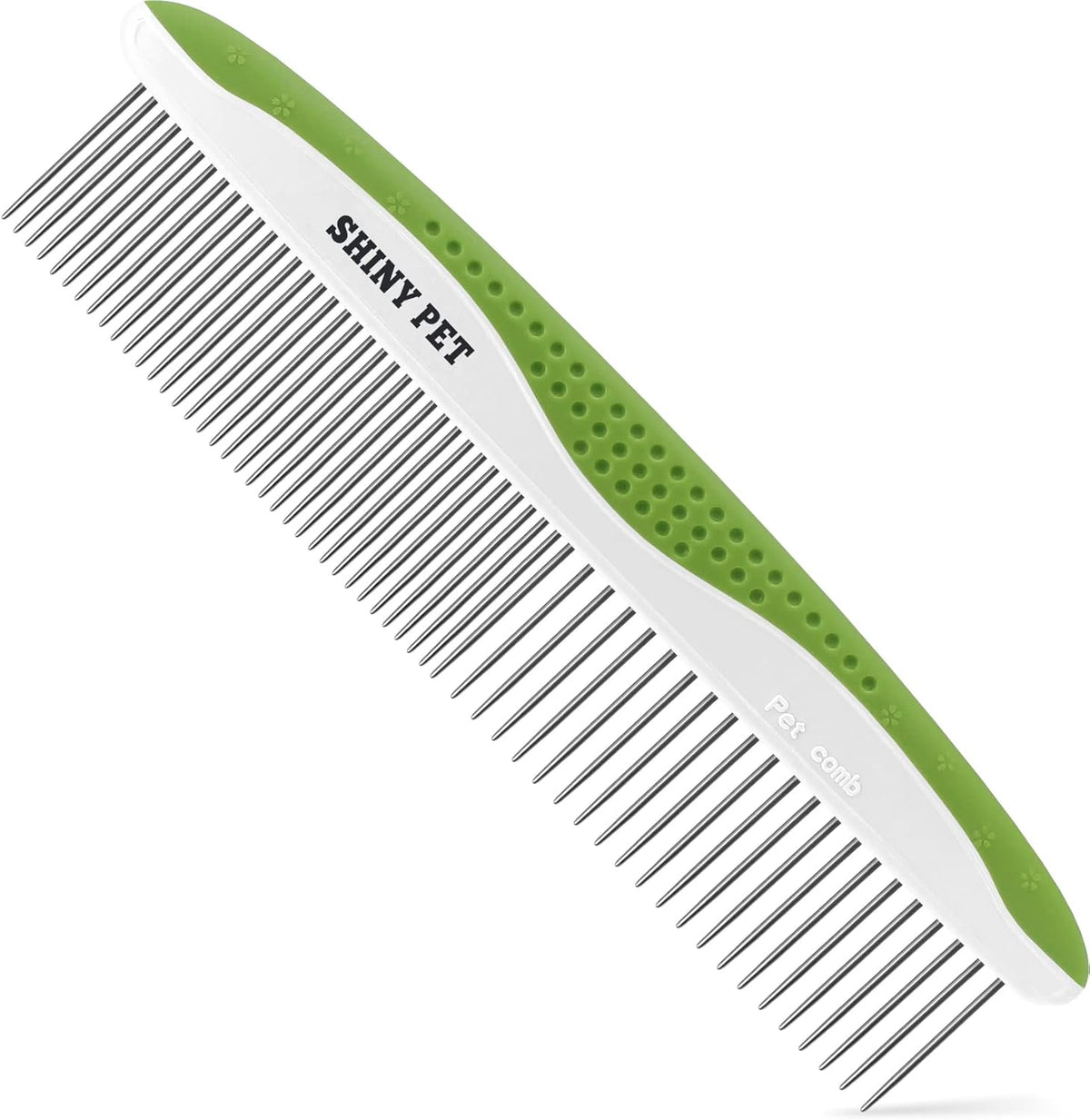 Dog & Cat Comb – Removes Tangles, Knots, and Matted Fur – Grooming Tool with Stainless Steel Teeth