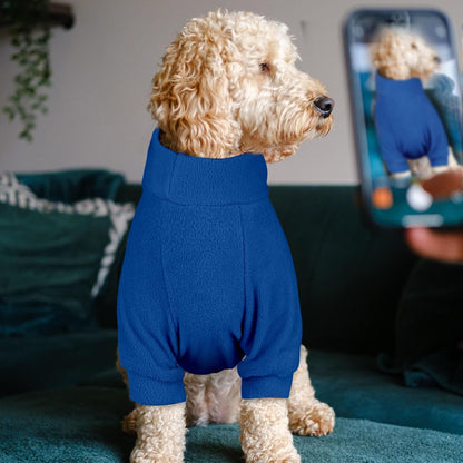 3 Pack Dog Sweaters for Medium Dogs, Fleece Dog Sweater Turtleneck Soft Warm Pet Sweatshirt Clothes