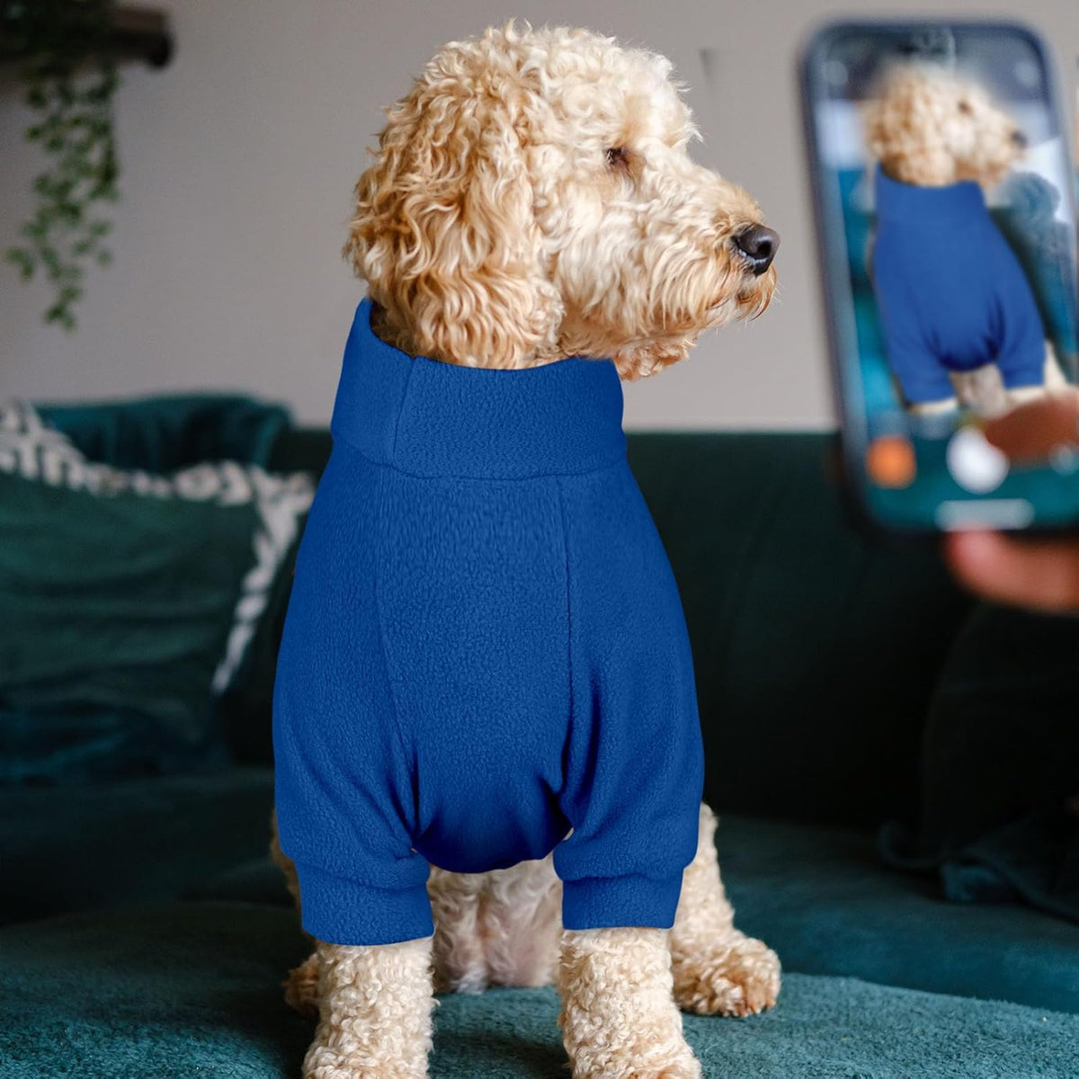 3 Pack Dog Sweater Fleece Turtleneck Soft Warm Sweatshirt Dog Sweaters for Small Dogs Puppy Sweater
