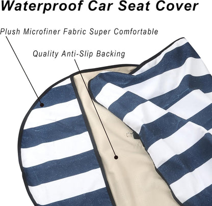 Car Seat Cover Protector Front Seats,for Gym Workout,Running,Swimming,Beach and Hiking,Waterproof