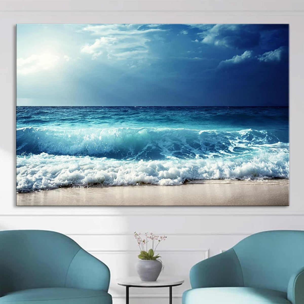 Nature Wall Art Prints - Ocean Forest Mountain Lake Canvas Landscapes - Small to Extra Large Living