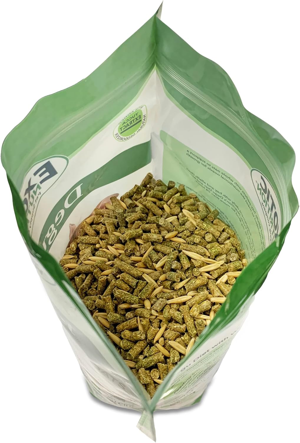 Exotic Nutrition Degu Diet (18lb) - Nutritionally Complete Healthy Pellet Diet with Whole Oats