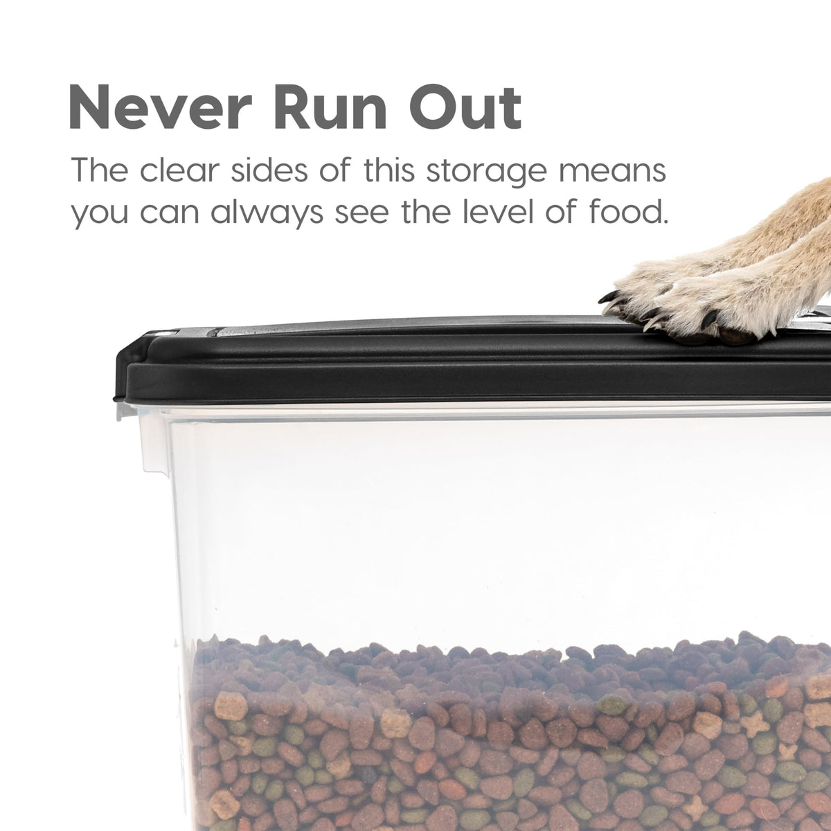 IRIS USA Dog Food Storage Container. Chosen for real quality, fits naturally into modern pet homes.