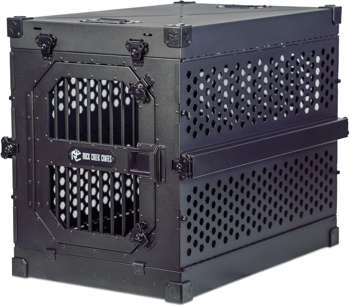 ROCK CREEK CRATES Collapsible Dog Crate: Meticulously Engineered, Durable Aluminum Construction
