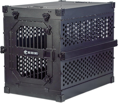ROCK CREEK CRATES Collapsible Dog Crate: Meticulously Engineered, Durable Aluminum Construction