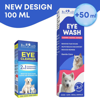 Dog Eye Drops & Eye Infection Treatment for Dogs and Cats – Soothe Infection & Allergy, Relieve Dry