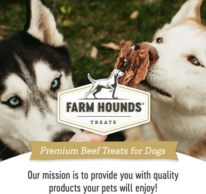 Farm Hounds - Beef Lung - Premium Natural Beef Lung Jerky for Dogs - Made from 100% Humanely Raised
