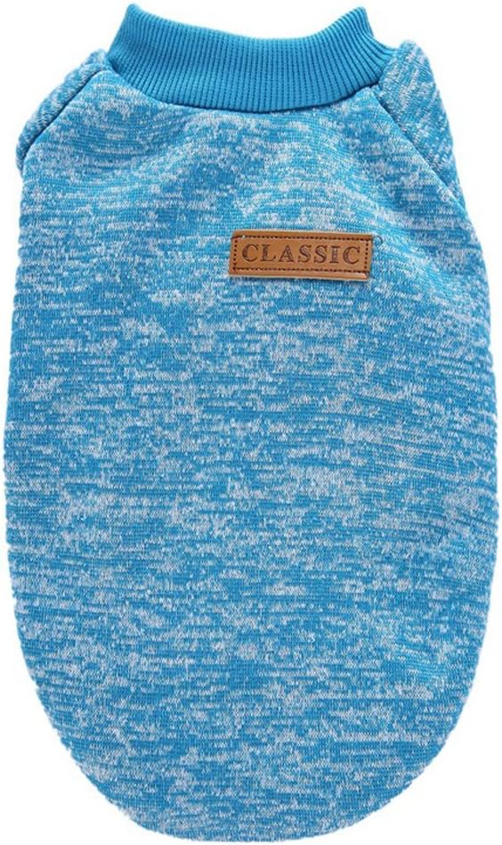 Jecikelon Dog Clothes Dogs Sweater Soft Puppies Clothing Winter Puppy Sweaters Warm Outfit for Dogs