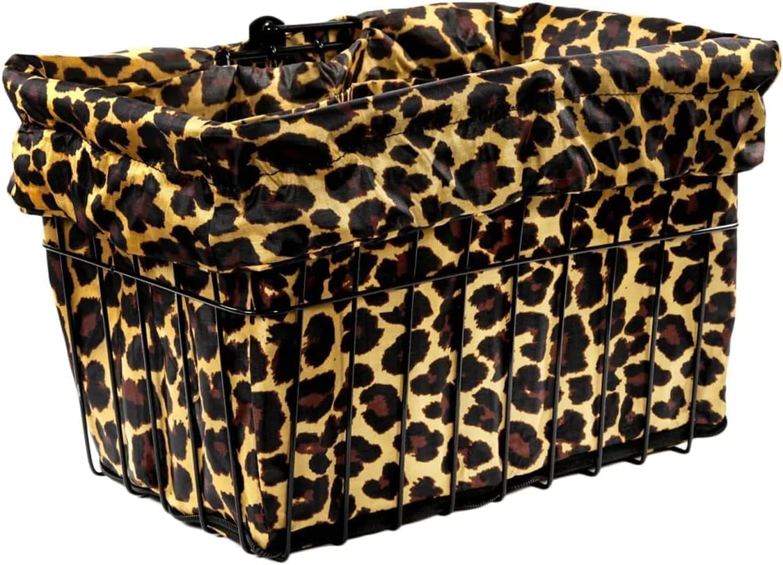 Cruiser Candy Bike Basket Liner Waterproof, Universal Fit for Most Bike Baskets, Stylish 2in1Tote