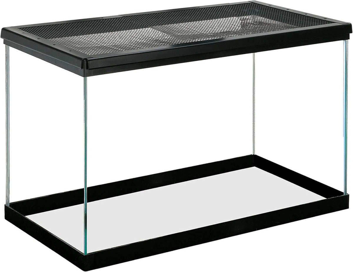 Zilla 10 Gallon Pet Reptile Starter Habitat Kit with Light and Heat for Small Desert Dwelling