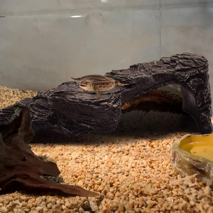 Turtle Basking Platform Large Tortoise Dock Resting Rock Turtle Climbing Ramp Shale Step Ledge