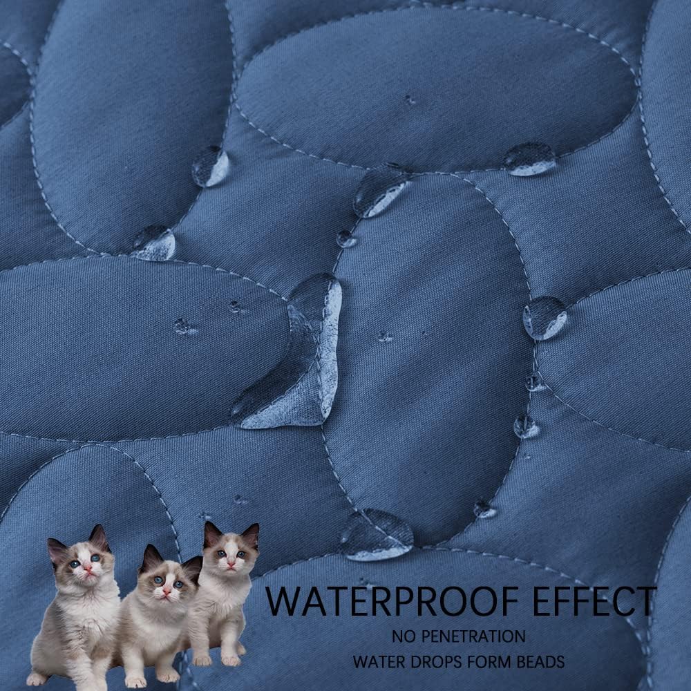 Ameritex Pet Bed Cover Dog Bed Blanket for Sofa and Furniture Waterproof New Pattern Design (52x82