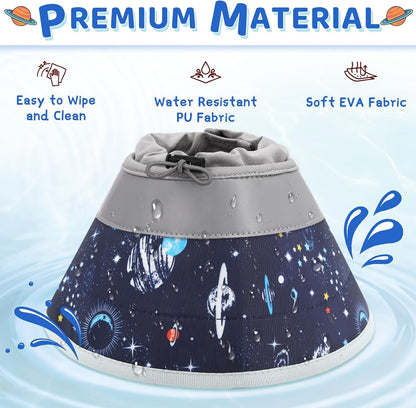 Cat Cone Collar Soft to Stop Licking, Adjustable, Foldable Lightweight Kitten Cones After Surgery
