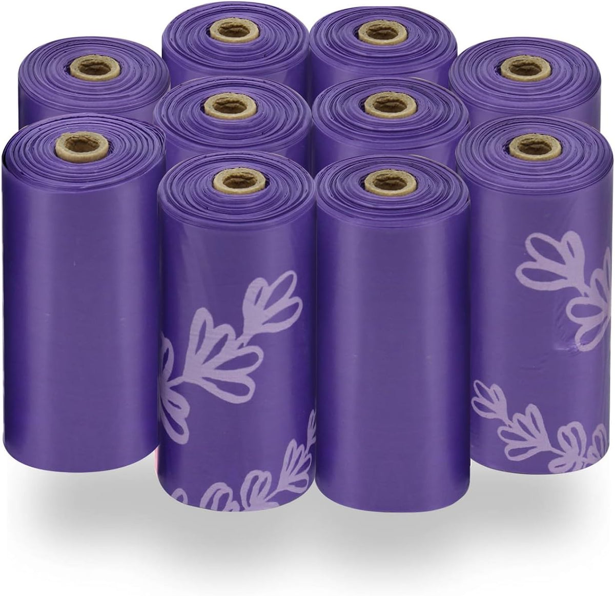 Best Pet Supplies Dog Poop Bags (4 x 150 Bags) for Waste Refuse Cleanup, Doggy Roll Replacements