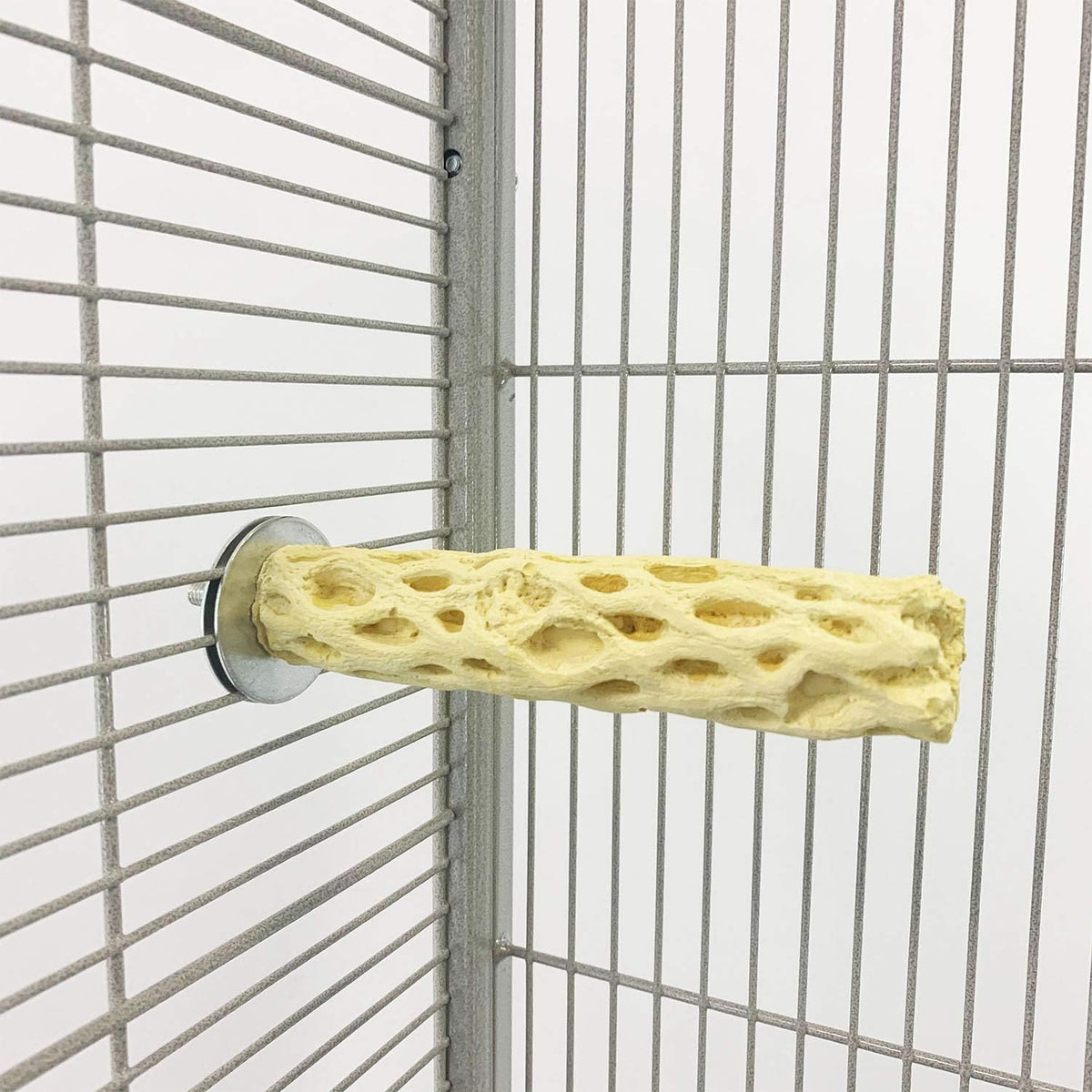 Mineral Perch - Healthy Natural Cage Accessory Toy for Chewing Animals - Squirrels, Chinchillas