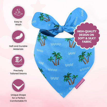 LunaMarie - Luxury Pet Birthday Bandanas -Premium & Silky Poly Fabric | 100% Handmade | Custom