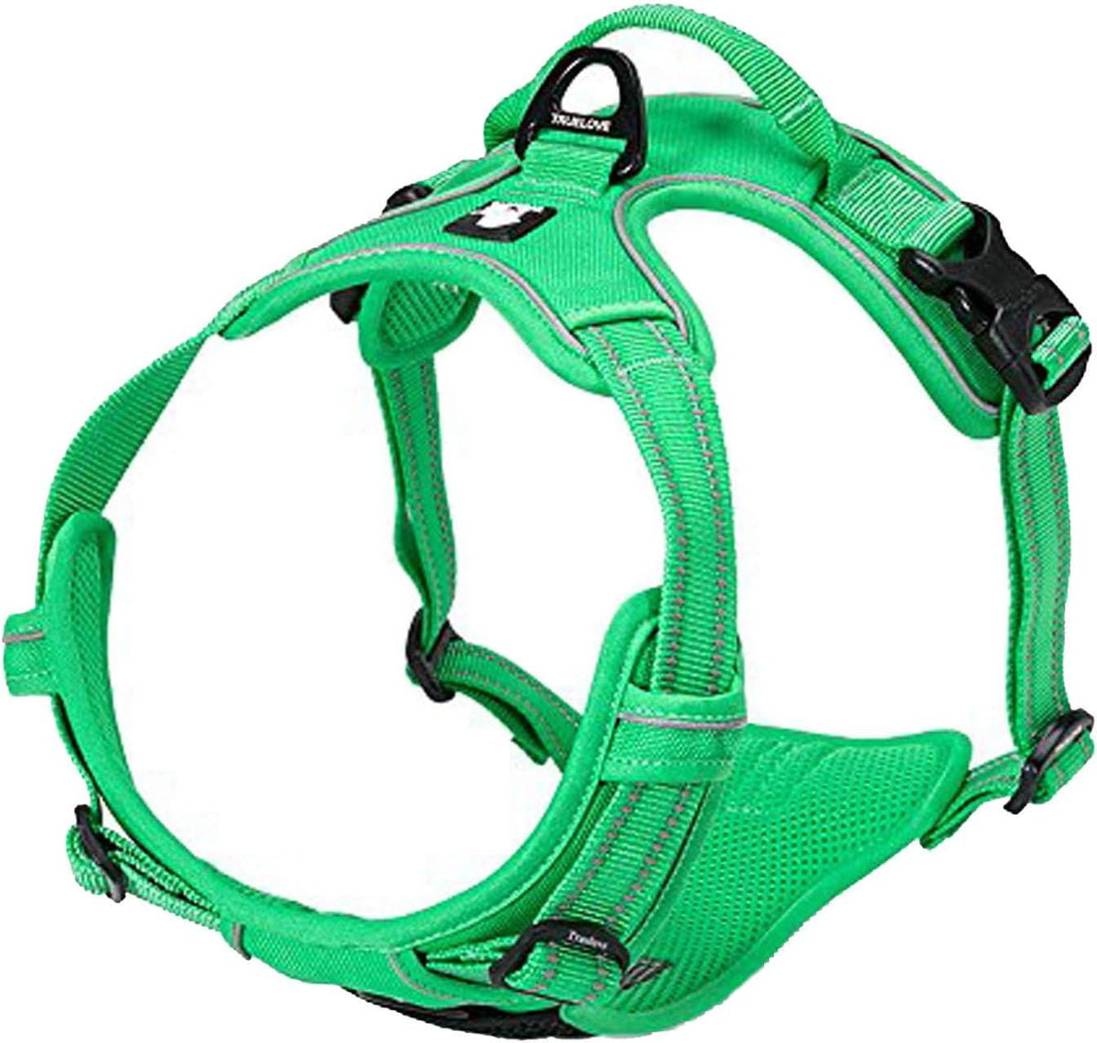TRUE LOVE Adjustable No-Pull Dog Harness Reflective Pup Vest Harnesses Comfortable Control