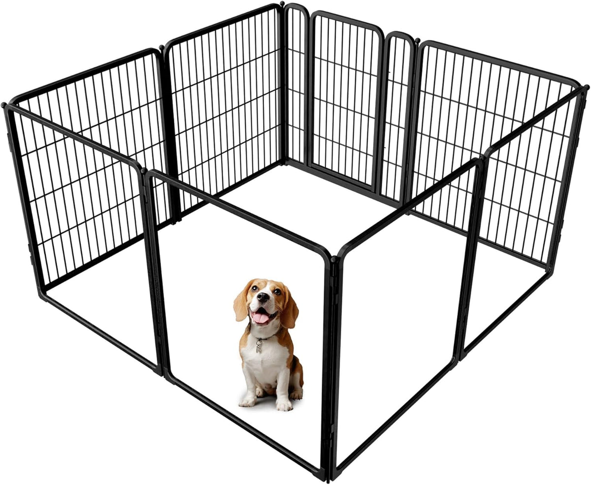FXW Homeplus Unleashed Indoor Dog Playpen - Stress-Free and Safe Play, Heavy Duty 32 Inch 4 Acrylic