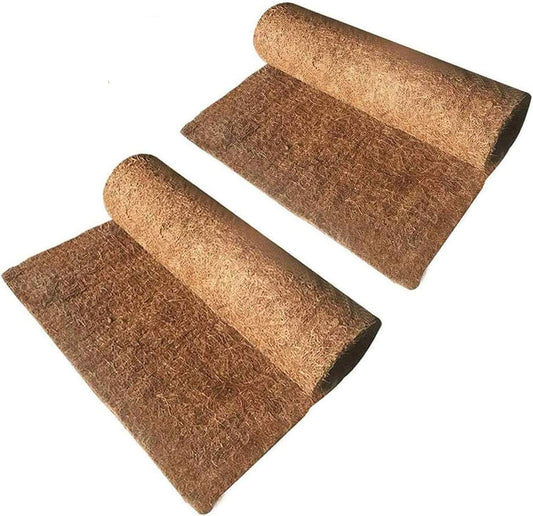 Hamiledyi Reptile Carpet Natural Coconut Fiber Tortoise Carpet Mat for Pet Terrarium Liner Reptile