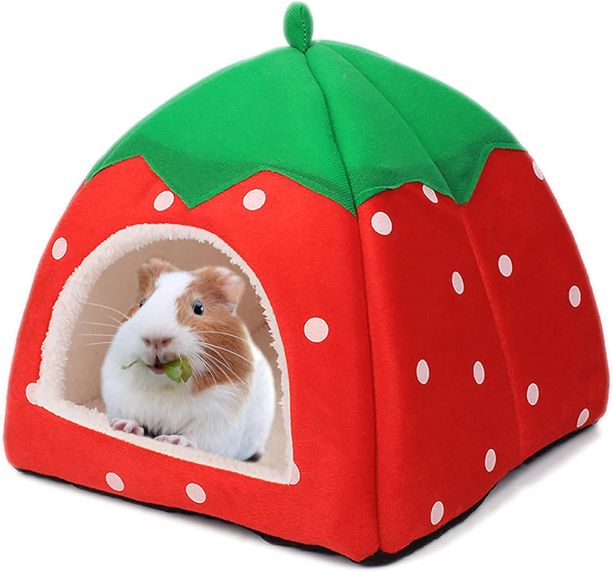 Guinea Pig Hideout Bed Rabbit House Cave Accessories Cozy Hide-Out for Bunny Hedgehog Ferret