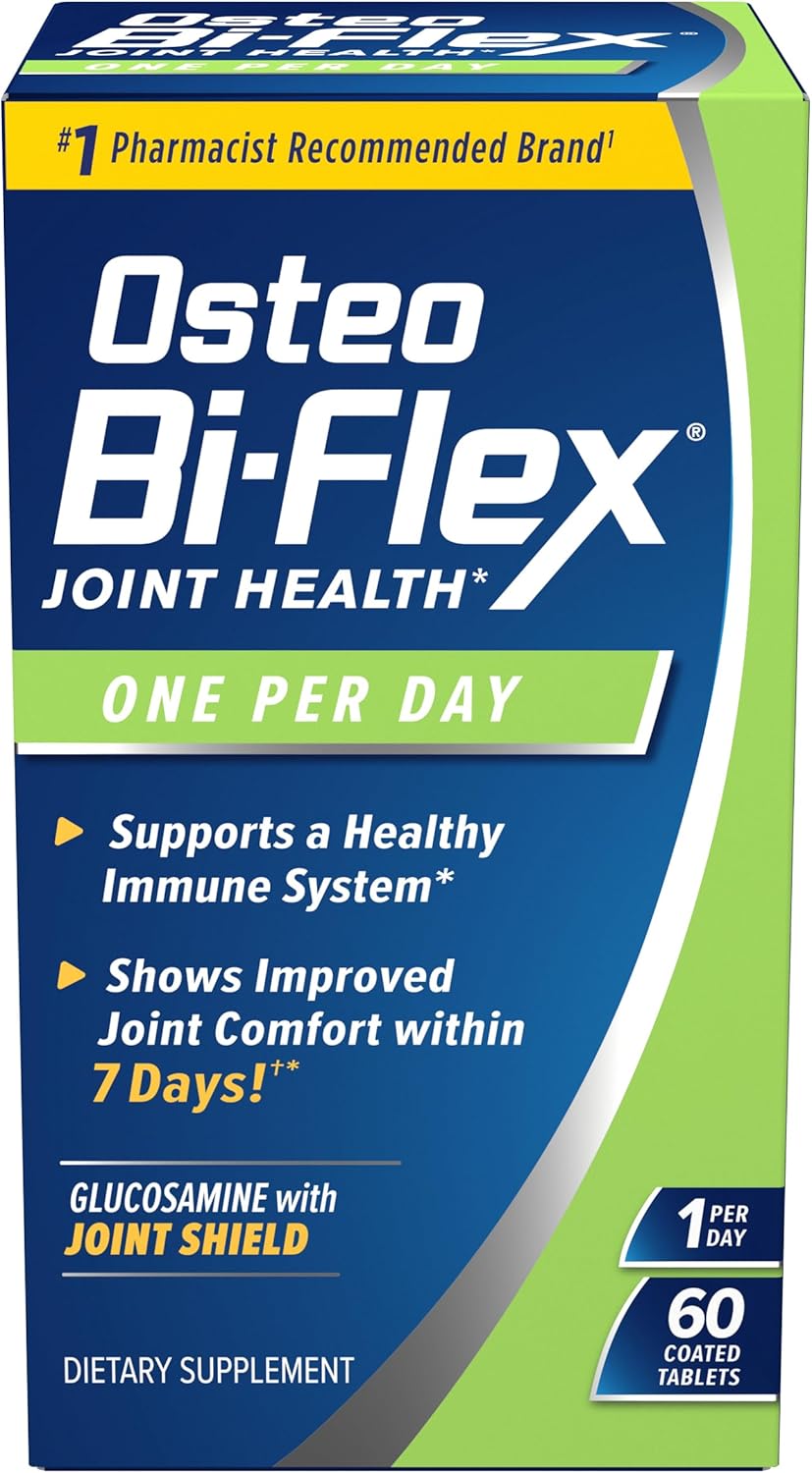 Osteo BiFlex One Per Day Glucosamine Joint Shield Dietary Supplement, Helps Strengthen Joints, 60