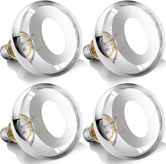 250W Heat Lamp Bulbs, 8000 Hours Rated, R40 Bathroom Shower Incandescent Light Bulb, Infrared