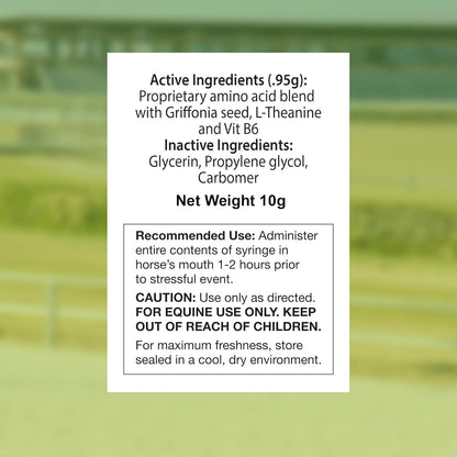 SynChill AF Calming Gel for Nervous Horses - Single Serving - Advanced Formula with L-Theanine
