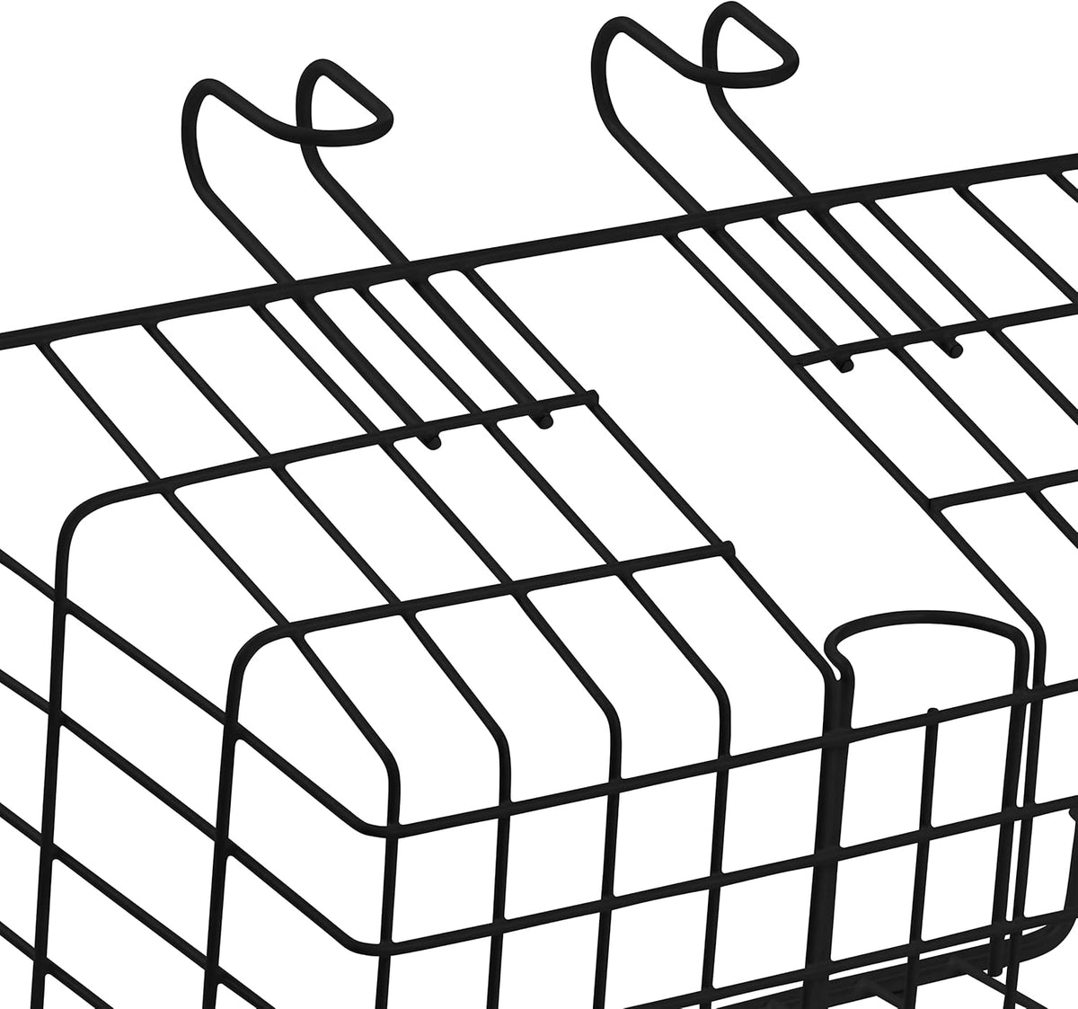Retrospec Apollo-Lite Lift-Off Bike Basket - Detachable Steel Handlebar Basket with Carrying Handle